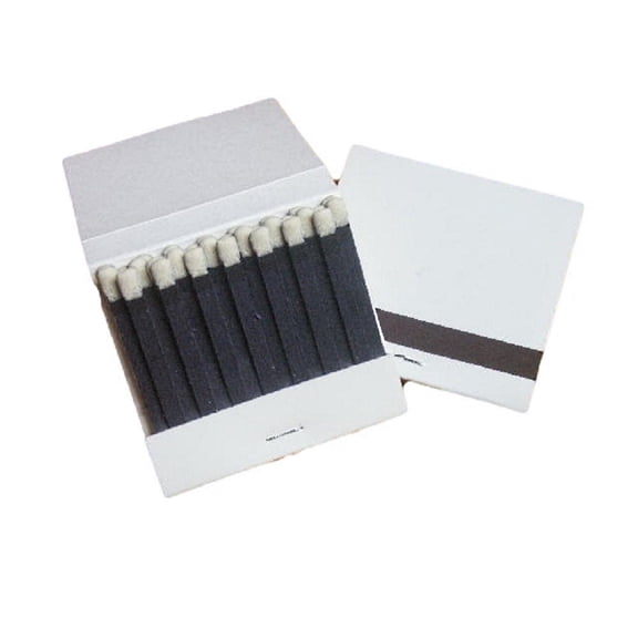 50 Plain White Matches 20 Strike Matchbooks Wedding, Birthday Etc