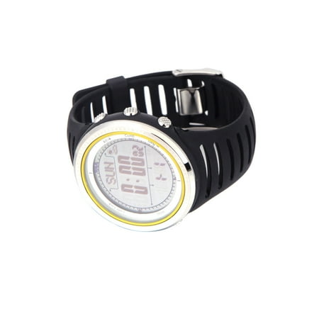Compass Stopwatch Sunroad FR802A 5ATM Waterproof Altimeter Compass Stopwatch Fishing Barometer Pedometer Outdoor Sports Watch Multifunction ()