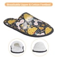 thumbnail image 3 of Balery Mouse Cheese Pantuflas de Casa de Felpa Silenciosas con Diseño Estampado, Zapatillas Cómodas Antideslizantes de Algodón para Interior-Medium, 3 of 8