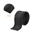 thumbnail image 3 of Uxcell Carpet Cord Cover 30 Ft x 2.8" Grip Floor Cable Protector Management Nylon Polyester Blend Black 1Pcs, 3 of 5