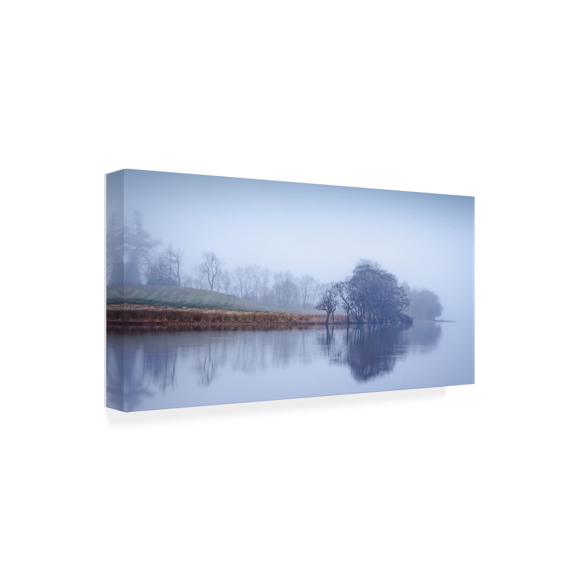 Trademark Fine Art 'Autumn Haze, Loch Eck' Canvas Art by Lynne Dougla