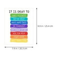 thumbnail image 2 of SHOWERORO Inspirational Classroom Decorations Coated Paper Decorative 3 Sheets Home Decor Parents, 2 of 8