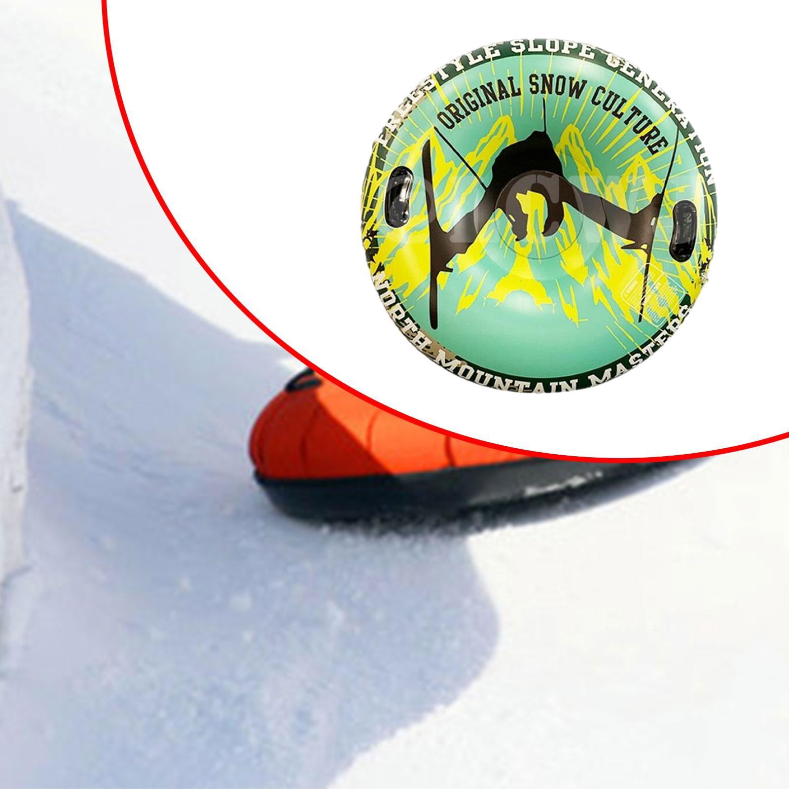 Baoblaze Inflatable Snow Tube Accessories Inflatable Sled for Sledding Outdoor Skiing