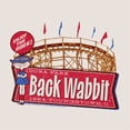 thumbnail image 2 of Idora Park Back Wabbit Coaster • Youngstown, OH 1984 Tee, 2 of 2