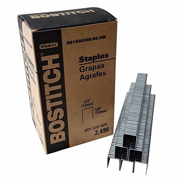 Bostitch SB1030205-82-5M 5/8 in. Packaging Staples