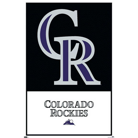MLB Colorado Rockies - Logo 22 Wall Poster, 22.375" x 34"