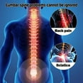 thumbnail image 4 of Adjustable back stretcher-three-stage lumbar spine support, spine decompression and back massager for pain relief and treatment of scoliosis-purple, 4 of 7