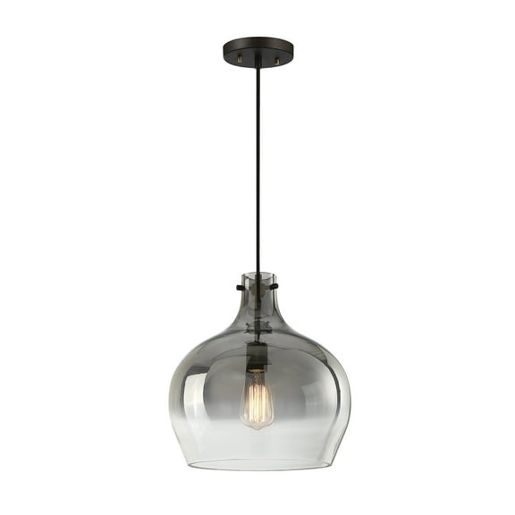 Trade Winds Lighting 1-Light Pendant Light In Oil Rubbed Bronze
