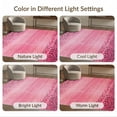 thumbnail image 7 of ODIKA Pink Print Cheetah Leopard Spotted Bold Tossed Spots Zebra Tiger Stain Resistant Low Profile for Dorm Room, Small Living Apartment, 7 of 7