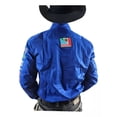thumbnail image 1 of Camisa Ariat Bordado Tricolor Con Bandera Mex/usa En Espalda, 1 of 3