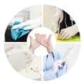 thumbnail image 4 of 100 Pcs/ Boîte Protection Environnementale Gants Jetables Protection Main Travail Protection Isolation P/M/G, 4 of 5