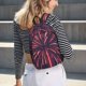 thumbnail image 5 of Disketp Fireworks3 print Canvas Backpack Lightweight Travel Daypack Student Rucksack Laptop Backpack-Small, 5 of 5