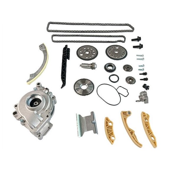 Timing Chain Kit and Water Pump - Compatible with 2002 - 2007 Saturn Vue 2.2L 4-Cylinder - Replacement