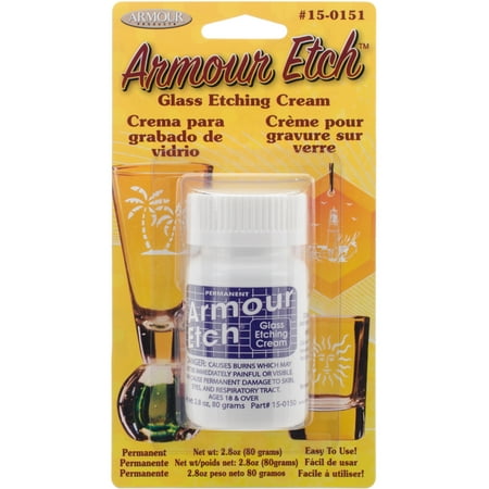 Glass Etching Cream Carded-3oz