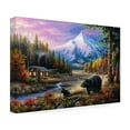 thumbnail image 4 of Trademark Fine Art Chuck Black Routine Visitors Canvas Wall Art - 22x32, 4 of 4
