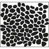 12" x 12" Design Template Pebbles