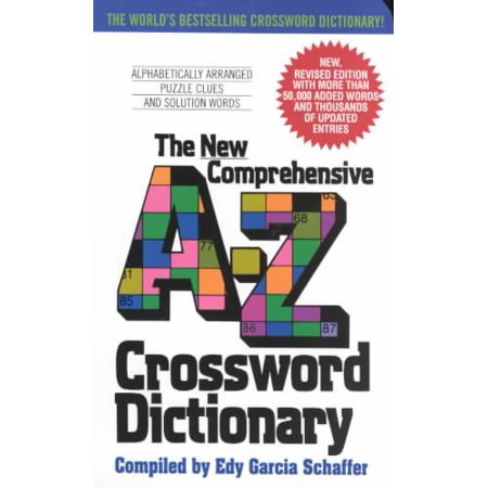 New Comprehensive A-Z Crossword Dictionary
