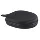 thumbnail image 1 of EeaseMX Estuche para auriculares portátil, funda protectora para auriculares MDR-ZX100, ZX110, ZX300, ZX310 y ZX600 (negro), 1 of 7