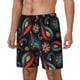 thumbnail image 1 of Fotbe Paisley1 Traje de Baño para Hombre – Shorts de Natación de Secado Rápido con Forro y Bolsillos-Medium, 1 of 6