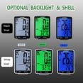 thumbnail image 3 of Bike Speed Meter,Functional Lcd Screen Mountain Bike Ipx6 Computer Mountain Bike Temperature Stopwatch Bike Computer Buzhi Ipx6 Waterproof Temperature Screen Computer Mountain Montloxs, 3 of 6