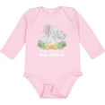 thumbnail image 3 of Inktastic I'll Never Forget That My Nana Loves Me with Cute Elephants Boys or Girls Long Sleeve Baby Bodysuit, 3 of 5