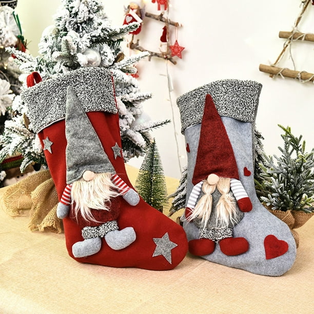 nipocaio Christmas Socks Xmas Stockings Decorations Thermal