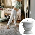 thumbnail image 1 of tredstone Handheld Spittoon with Lid Portable Urinal Bottle for Bedroom Gray, 1 of 8