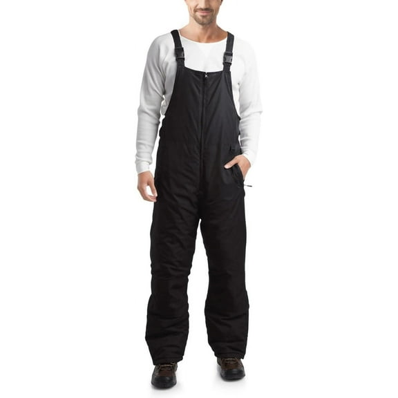 Arctic Hero Men’s Snow Bib – Insulated Waterproof Snow Pants Ski/Snowboard Overalls (M-2XL)