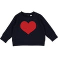thumbnail image 2 of Inktastic Red Heart Valentine Baby Sweatshirt, 2 of 4