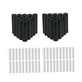 thumbnail image 4 of UPOUART 50pcs Empty Tubes Plastic Lip Pomade Storage Containers White Black For Diy Crafting, 4 of 8