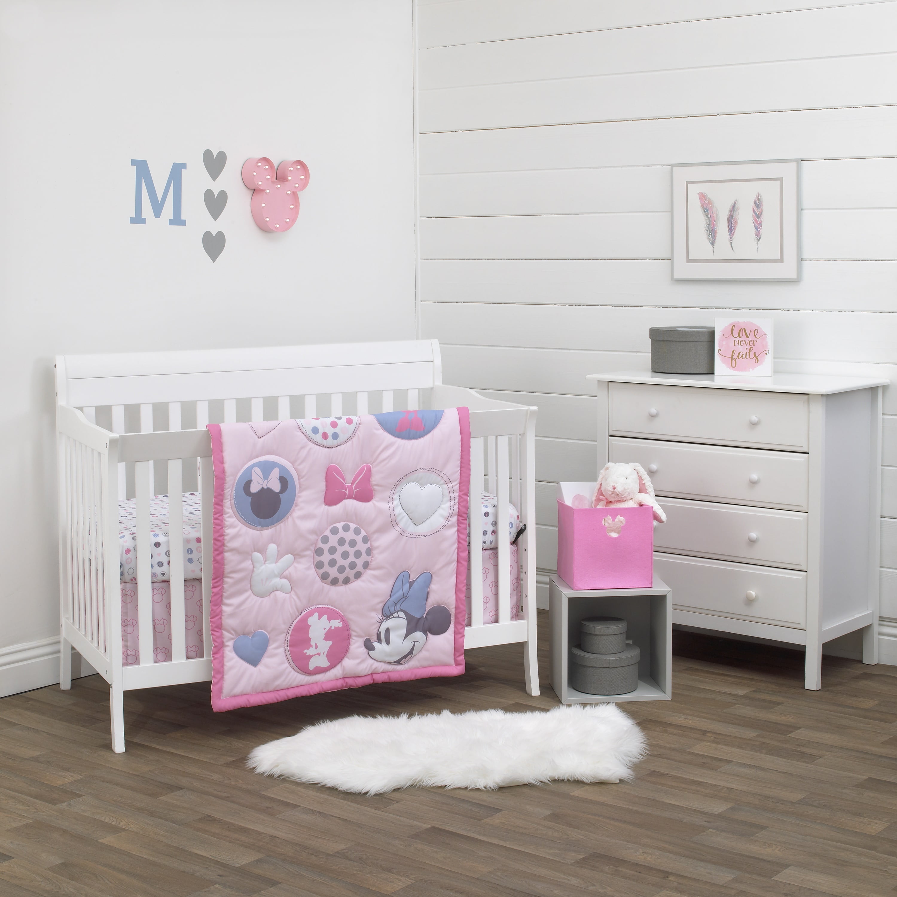 minnie mouse swinging crib