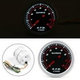 thumbnail image 6 of Kairuite 2'' 52mm Car White LED Tachometer Tacho Gauge Meter 0-8000 RPM Meter Black Face, 6 of 8