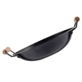 thumbnail image 3 of SHISUYAN Double Handle Wok Stainless Steel Household Camping Cooking Pot Kitchen Cooking Utensil, 3 of 8