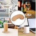 thumbnail image 5 of Drink Coasters Set 10 Pcs Cork Cup Pad Reusable Mat for Coffee Beer Mugsno box, 5 of 5