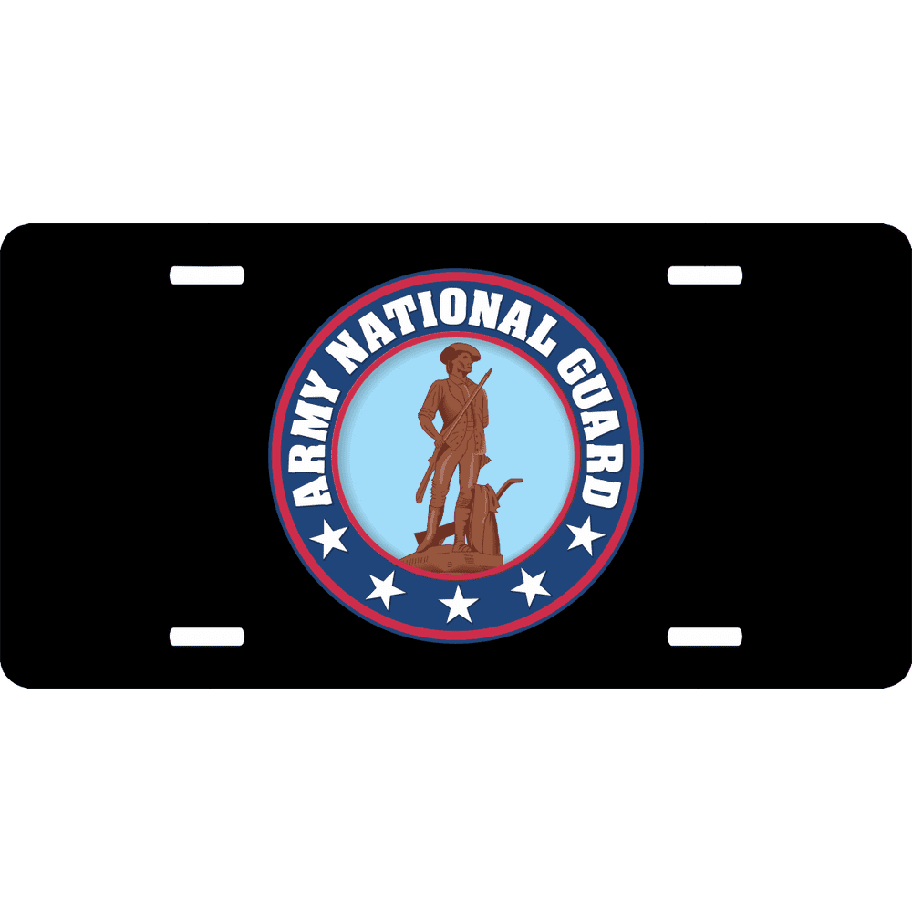 Army National Guard License Plate