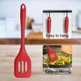 thumbnail image 3 of Juego de mini utensilios de cocina de 2 piezas: utensilios de cocina de silicona con espátulas, 3 of 5