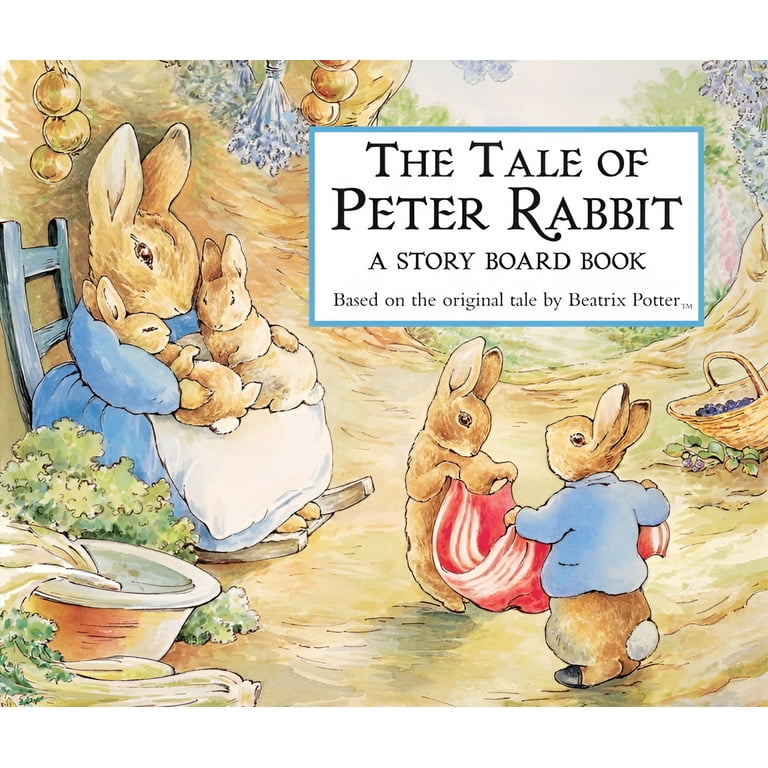 The Tale of Peter Rabbit Story Board Book - Walmart.com