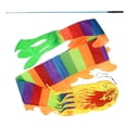 thumbnail image 4 of FUTUREORYY 1 Set Decorative Dance Ribbon Multi-Colored Chinese Dragon Ribbon For Kids Dancing Props 59x6x6In, 4 of 8