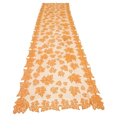 

xinqinghao thanksgiving lace tablecloth leaves flower maple pumpkin fall tablecloth interior seasonal decoration a
