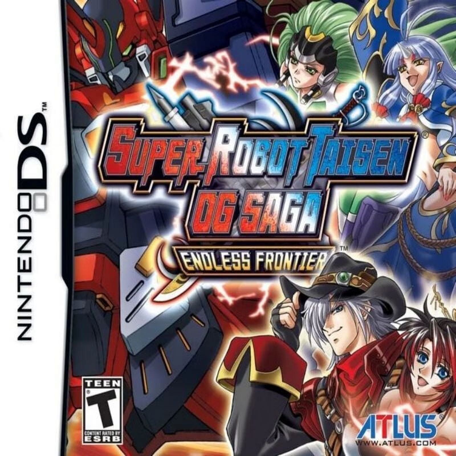 Super Robot Taisen OG Saga: Endless Frontier DS Game Cartridges