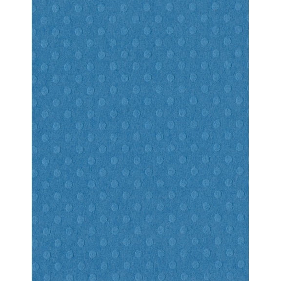 Bazzill Dotted Swiss Cardstock 8.5"X11"-Surfs Up