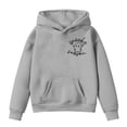 thumbnail image 4 of Gunia Kids Boy Girl Halloween Ghost Sweatshirt Cute Hoodie Casual Long Sleeve Sweatshirt With Print Letter Graphic Pullover Top For Toddler And Kids Fall Clothes Grey 8-9 Years, 4 of 4