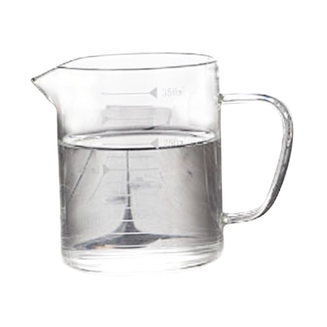 GROWTH TANK Tasse à Mesurer Transparente Résistante à la Chaleur Gadget de Cuisine 350ml 250ml