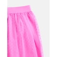 thumbnail image 3 of Wonder Nation Little Girls Fleece Sweatshirt and Tutu Skirt Set, Sizes 4-10, 2-Piece, 3 of 3