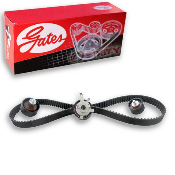 Gates PowerGrip Timing Belt Component Kit compatible with Ford Focus 2.0L L4 2000-2004