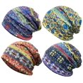 thumbnail image 1 of Gorro para mujer JarSehera de algodón Chemo Caps, turbante, 1 of 6