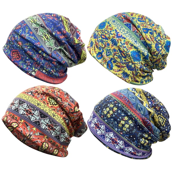 Gorro para mujer JarSehera de algodón Chemo Caps, turbante