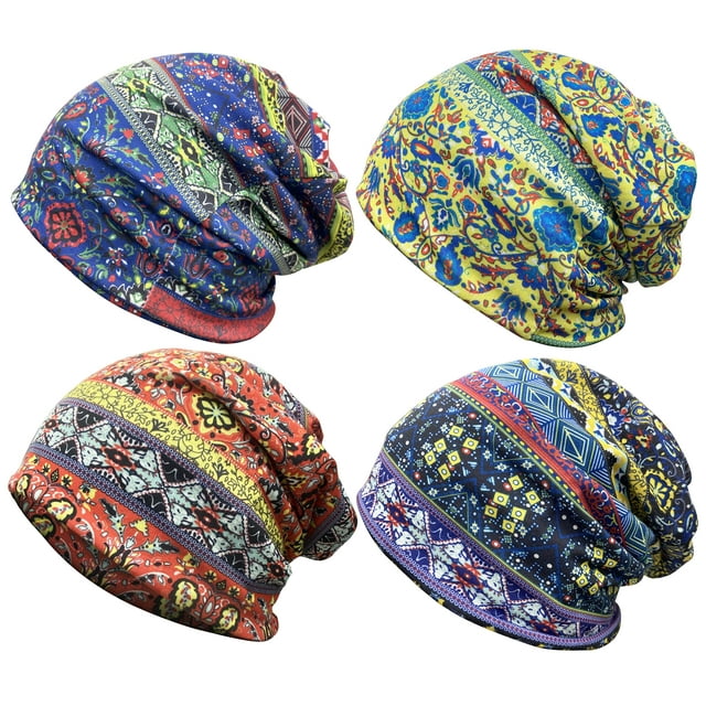 Gorro para mujer JarSehera de algodón Chemo Caps, turbante