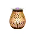 thumbnail image 1 of Ounissouiy Lámpara de aromaterapia de vidrio en forma de corazón 3D Lámpara de aroma eléctrica Fusor de cera Luz de noche de aroma esencial para sala de Iluminación navideña No.2 EU Plug Ounissouiy HA027798-02, 1 of 1