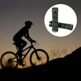 thumbnail image 3 of Empuñadura de manillar de bicicleta Zulema de cuero artificial Resistencia suave Comodidad ligera Verde negro, 3 of 8